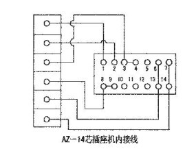 ZAZX（Q）型电动调节阀电子执行接线图分解1