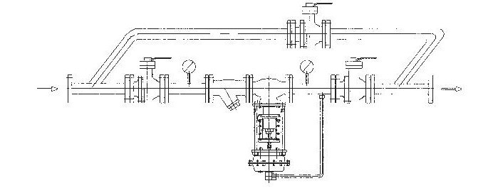 自力式减压阀组安装